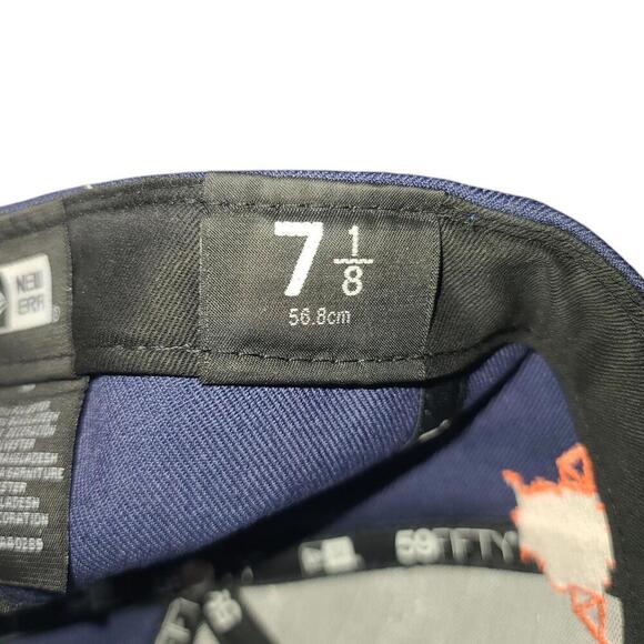 Houston Astros "Space City" New Era Fitted Cap - Size 7 1/8 - Picture 8 of 8